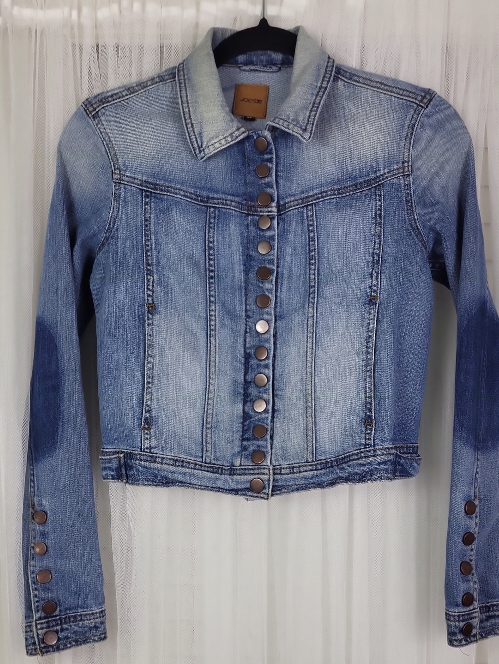 Joe's Jeans "Shaye" Denim Riding Jacket. Size XS